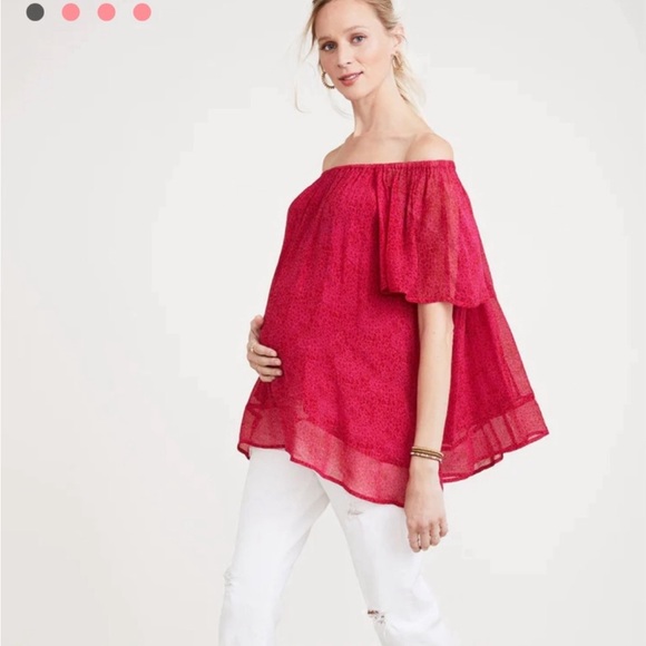 HATCH MATERNITY the Vena top sz 1 Samba Print - Picture 2 of 6